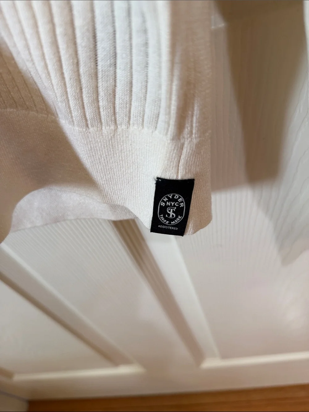 Todd Snyder Bisque Silk Cashmere LS Polo Sz M. New. Box50